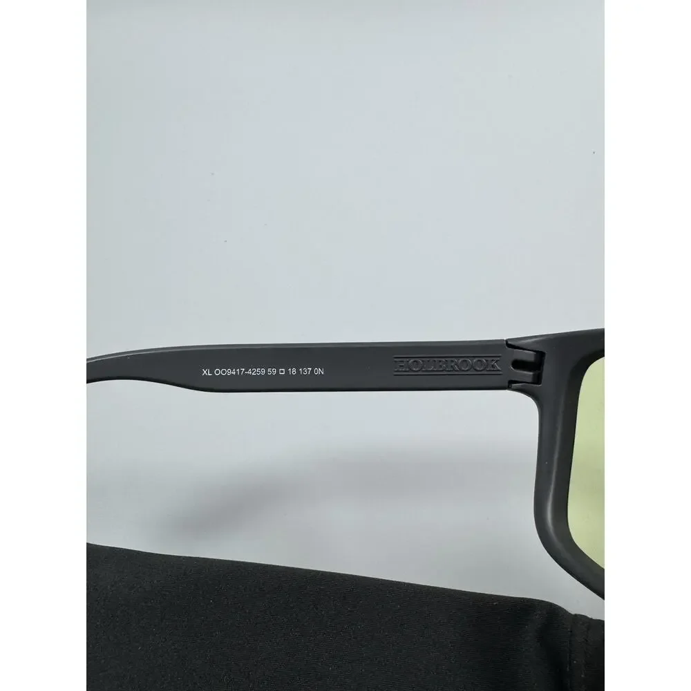 Oakley Men's OO9417 Holbrook XL Square Sunglasses Matte Carbon 59mm Full Rim